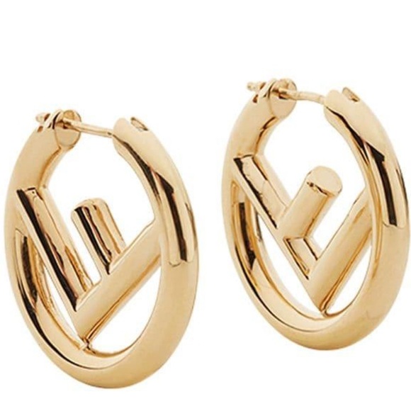 Fendi F Is Fendi Earrings; Like New! - Picture 5 of 5